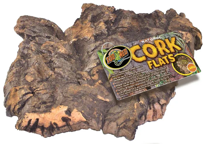 Zoomed Natural Cork Bark Flat X-large