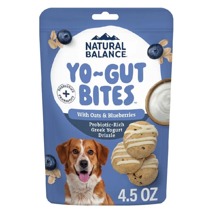 Yo-Gut Bites Oats & Bluebrries 4.5oz