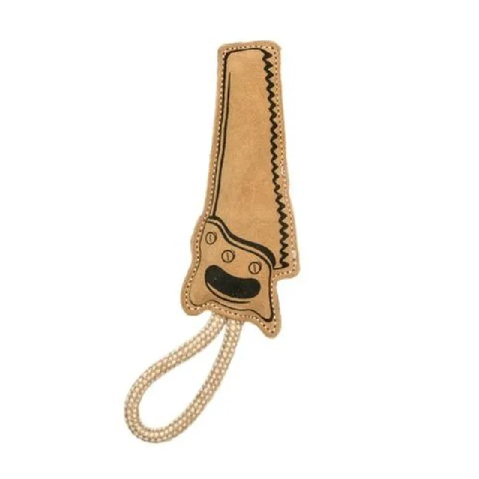 Original Territory Natural Leather Saw Tug W/Sqkr