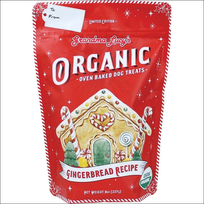 Organic Dog Trt Gingerbread 8z/