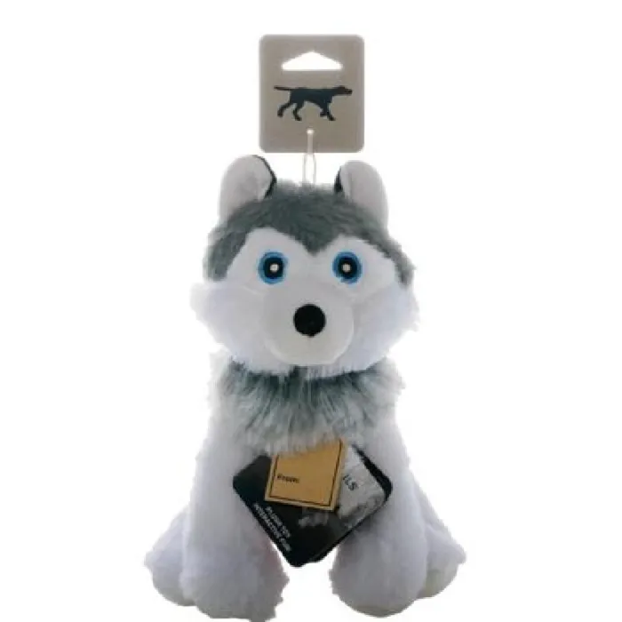 Tall Tails Husky Squeaker Dog Toy