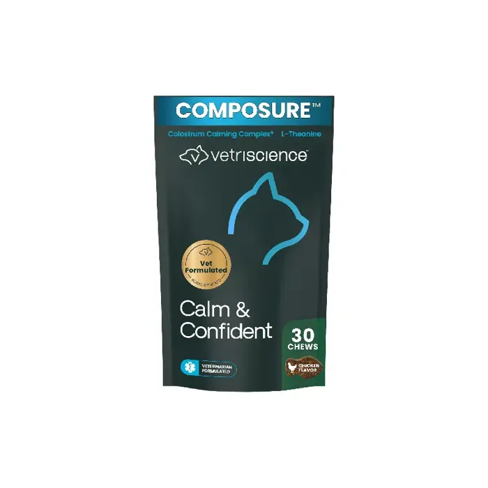 Vetriscience Composure Cat Chews, Chicken 30-ct