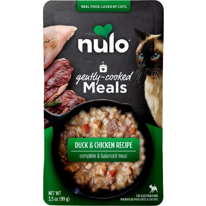 Nulo Gently Cooked  Duck & Chix Cat 3.5-oz pouch
