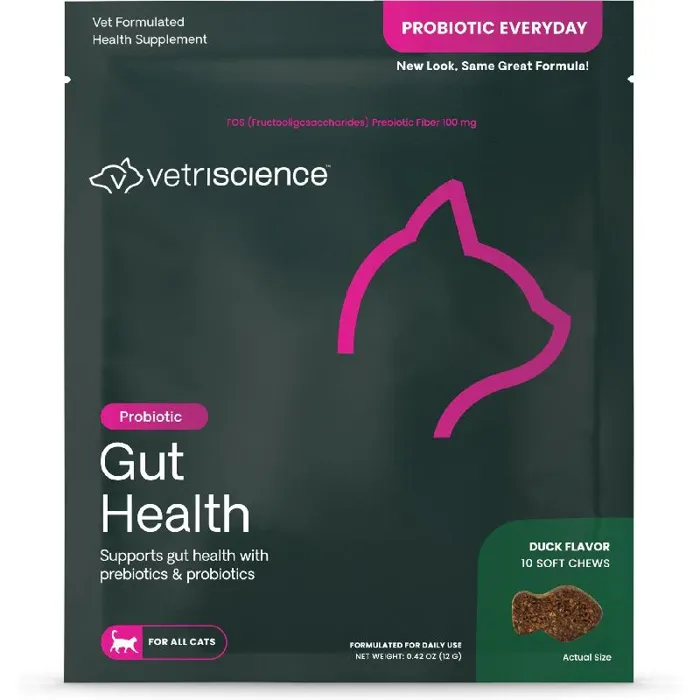 VETRISCIENCE CAT GUT HEALTH DUCK 60 CT