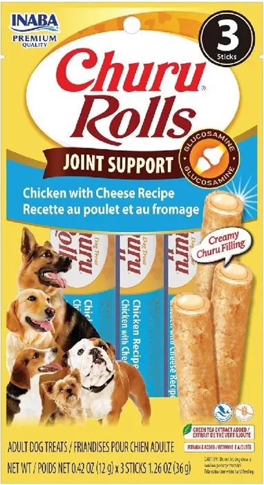 Inaba Churu Rolls Joint Care For Dogs 3pk