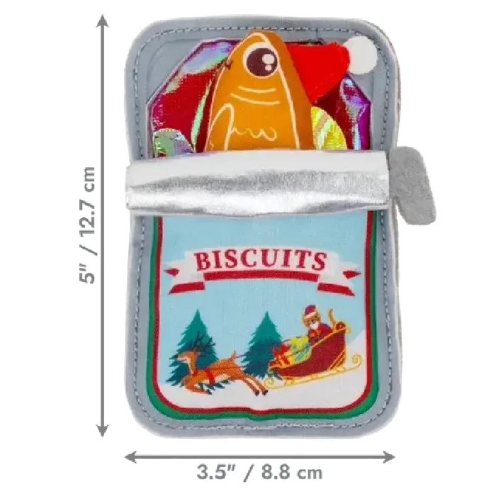 Kong Holiday Crackles Sardine Cat Toy