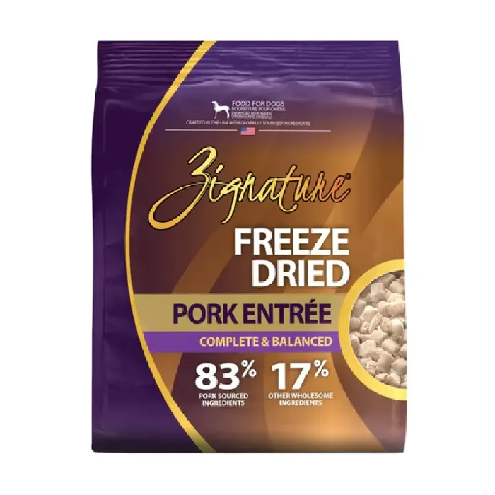 Zignature Freeze Dried Pork Entrée 4 Oz