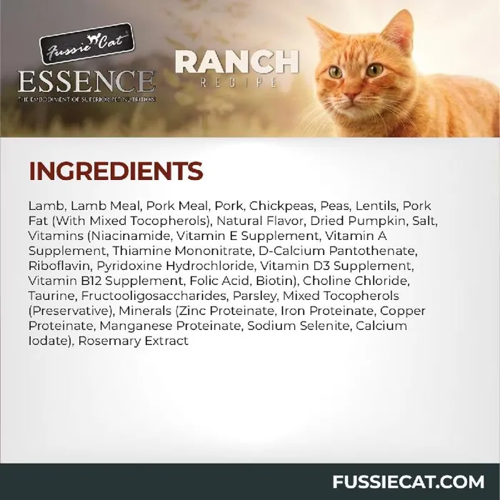 Fussie Cat Essence Ranch Recipe 3-lb