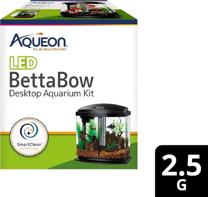 2.5gal Bettabow Kit LED Smartclean Black