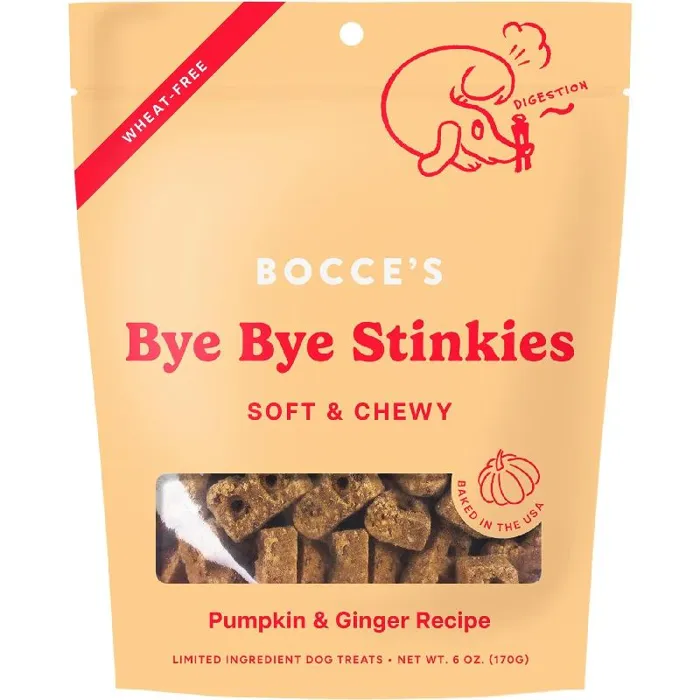 Bocce's Bakery Bye Stinkies 6-oz