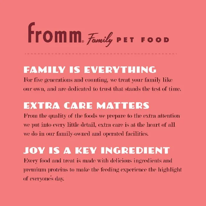 Fromm Dog Crunchy O's Cranberry Liver 26oz
