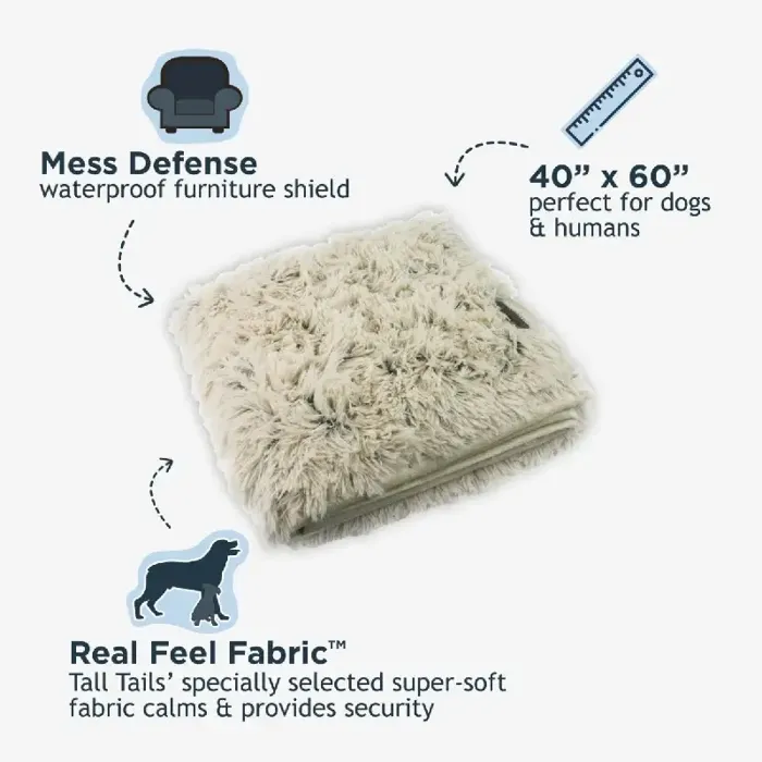Tall Tails Waterproof Blanket 40x60" Khaki