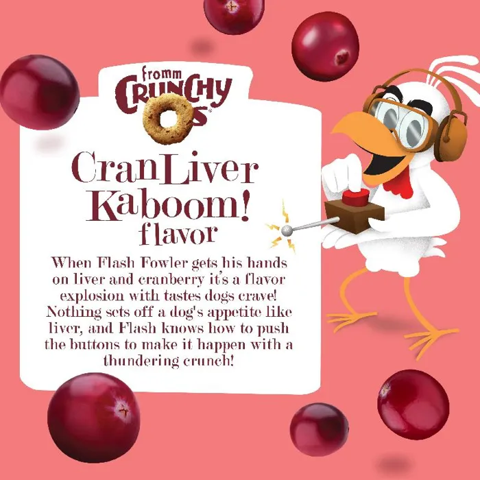 Fromm Crunchy Os Cranliver Kaboom! 6-oz