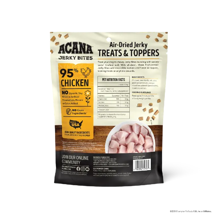 Acana Treat Jerky Bites Chicken 6oz