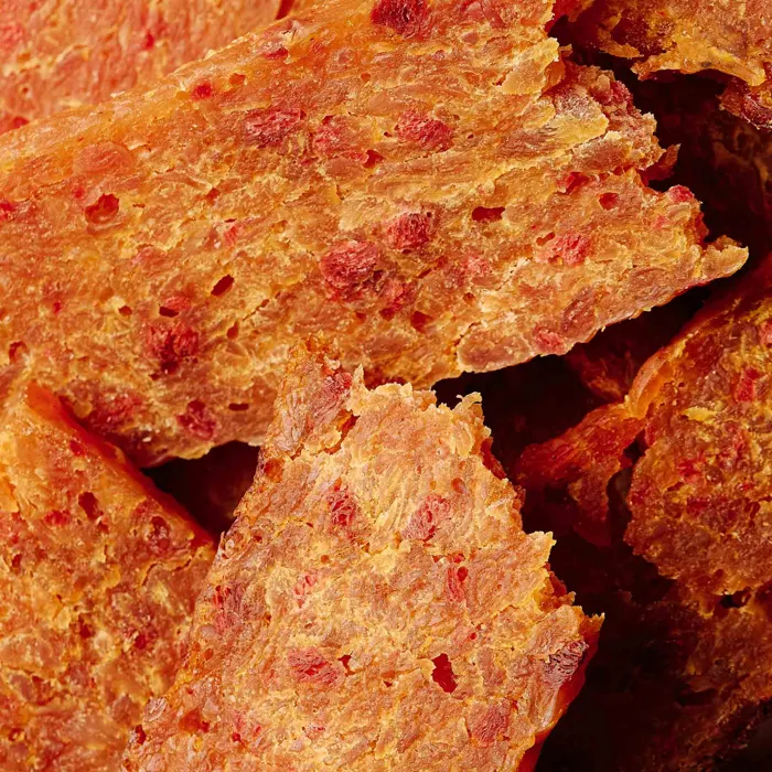 Saint Rocco's Meat Lover 1.02 oz treat texture close-up