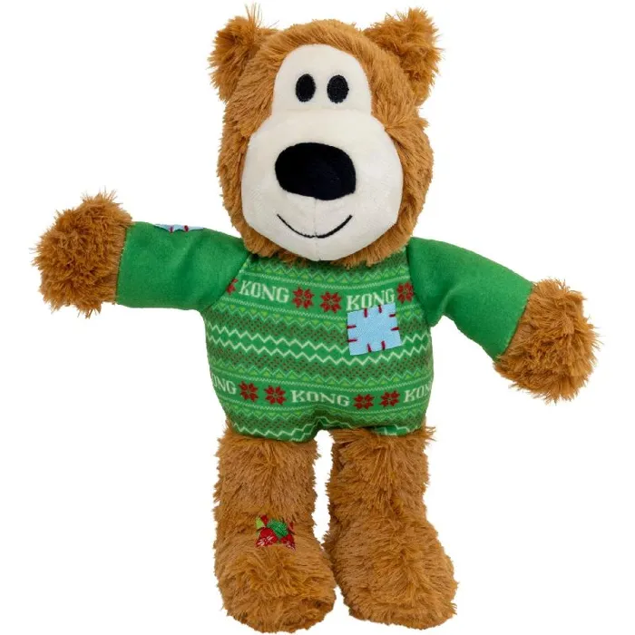 Kong Holiday Wild Knots Sweater Bear Medium/large