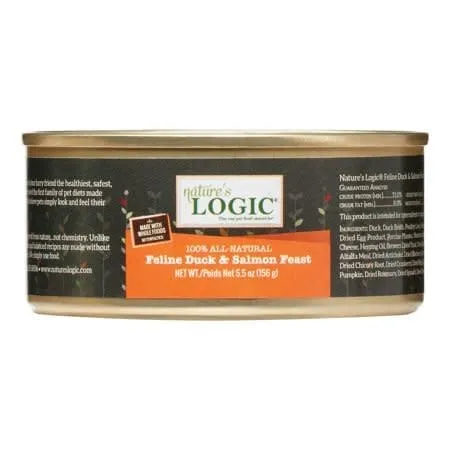 Nature's Logic Cat Duck & Salmon 5.5-oz