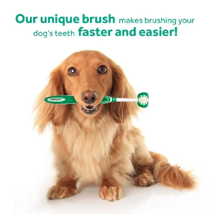 Fresh Breath Triple Flex Toothbrush for Dogs
Small