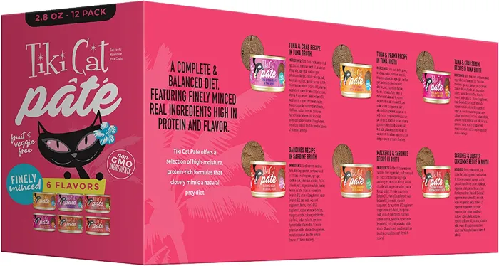 Tiki Cat Grill Pate Variety Pack 12-pk 2.8-oz